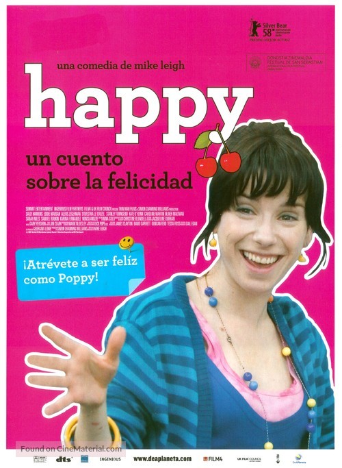 Happy-Go-Lucky - Spanish Movie Poster