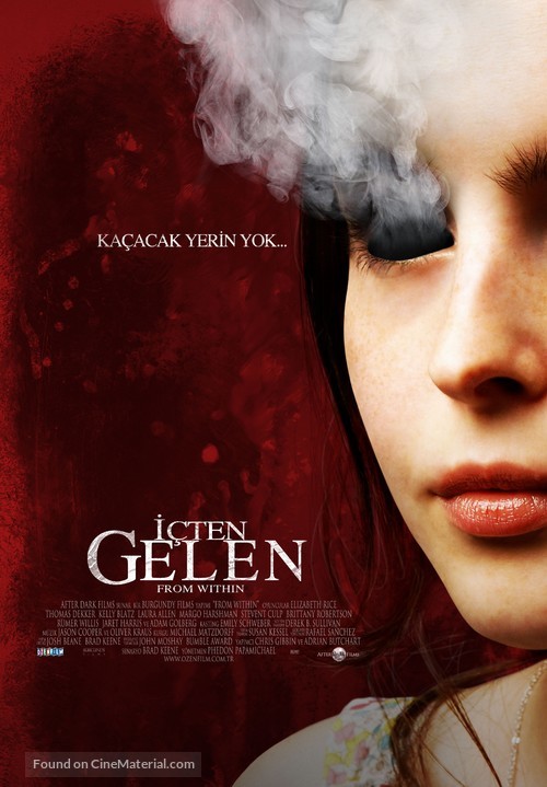 From Within - Turkish Movie Poster