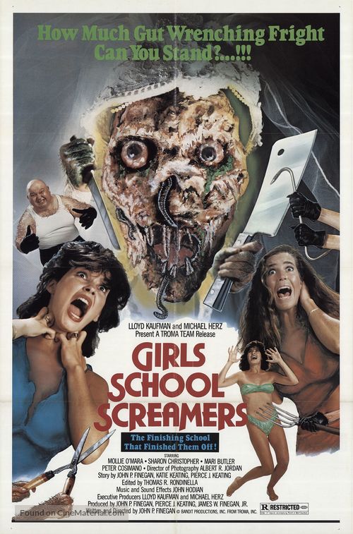 Girls School Screamers - Movie Poster