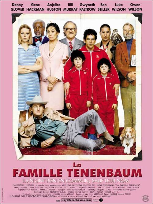 The Royal Tenenbaums - French Movie Poster