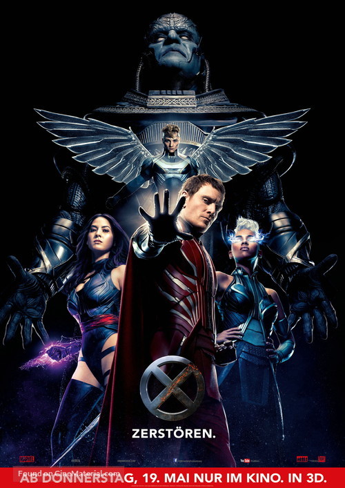 X-Men: Apocalypse - German Movie Poster