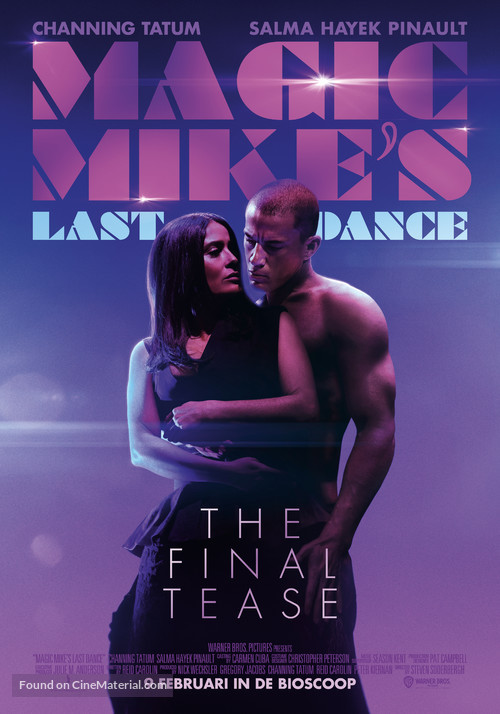 Magic Mike&#039;s Last Dance - Dutch Movie Poster