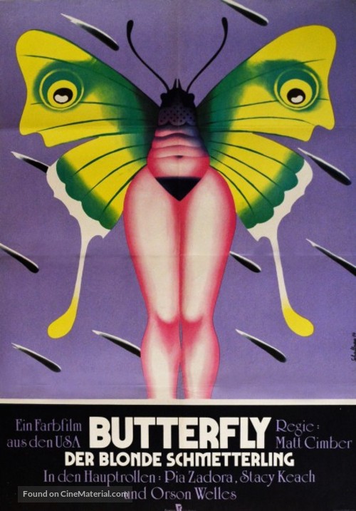 Butterfly - German Movie Poster