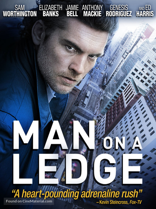 Man on a Ledge - Blu-Ray movie cover