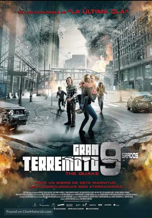 Skjelvet - Mexican Movie Poster