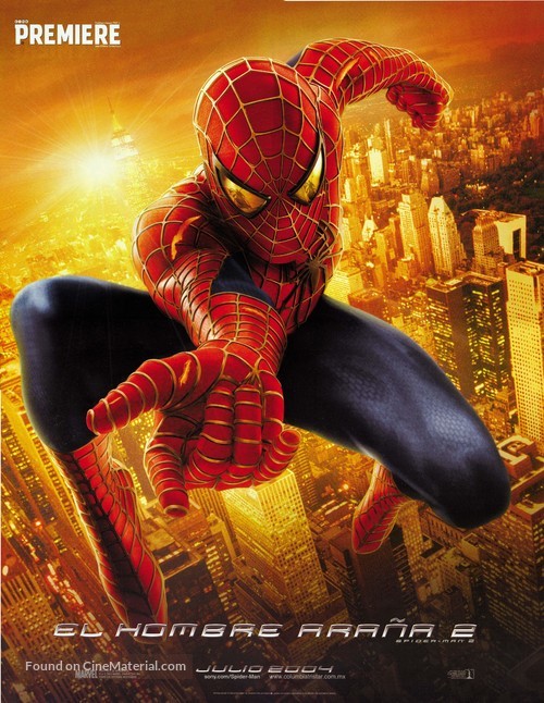 Spider-Man 2 - Mexican Movie Poster