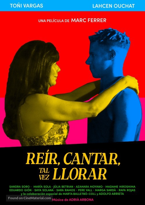 Reir, cantar, tal vez llorar - Spanish Movie Poster