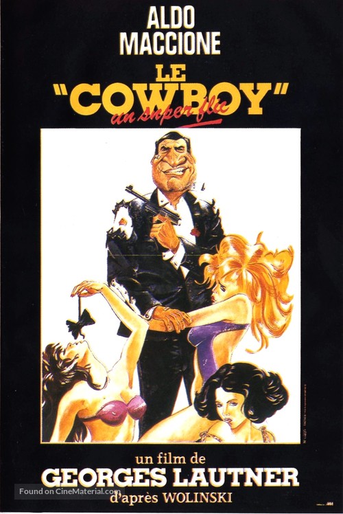 Le cowboy - French Movie Poster