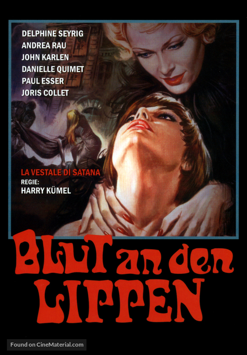 Les l&egrave;vres rouges - German Movie Poster
