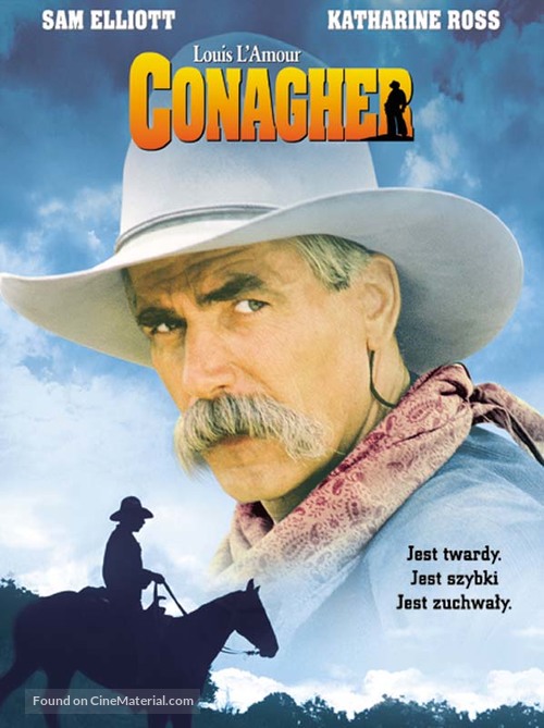 Conagher - Polish DVD movie cover