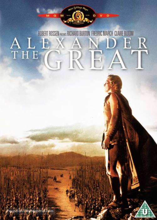 Alexander the Great - British DVD movie cover