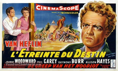 Count Three and Pray - Belgian Movie Poster