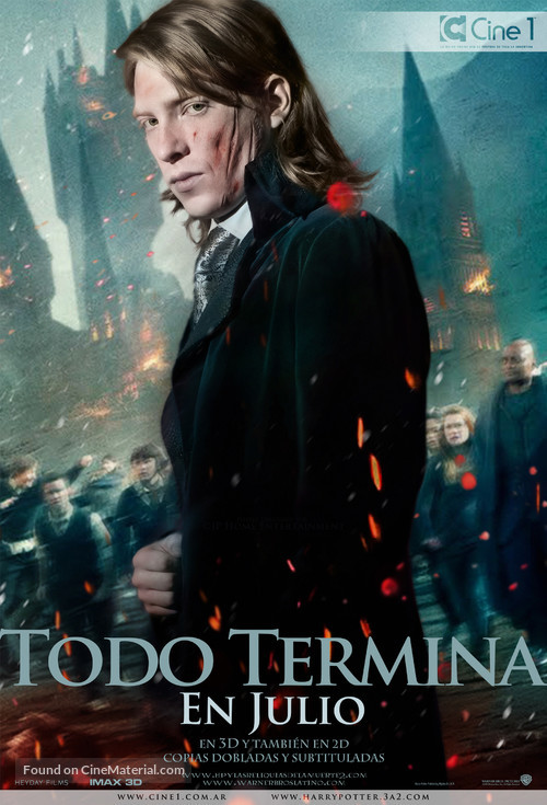 Harry Potter and the Deathly Hallows - Part 2 - Argentinian Movie Poster