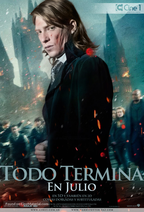 Harry Potter and the Deathly Hallows: Part II - Argentinian Movie Poster