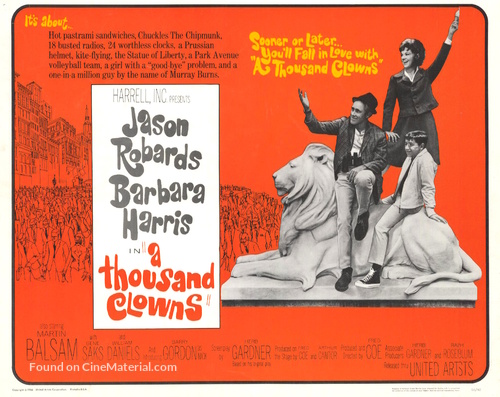A Thousand Clowns - Movie Poster