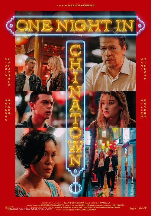 One Night in Chinatown - Indonesian Movie Poster
