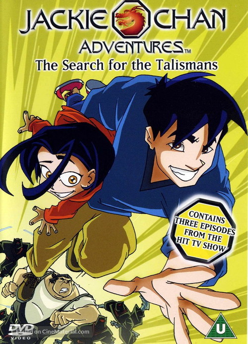 &quot;Jackie Chan Adventures&quot; - British DVD movie cover