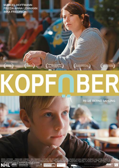 Kopf&uuml;ber - German Movie Poster