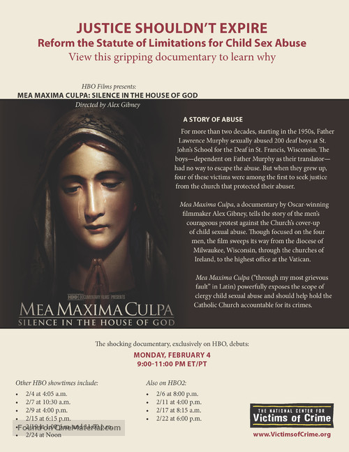 Mea Maxima Culpa: Silence in the House of God - Movie Poster