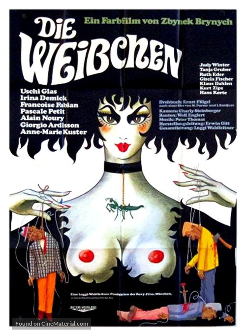 Die Weibchen - German Movie Poster