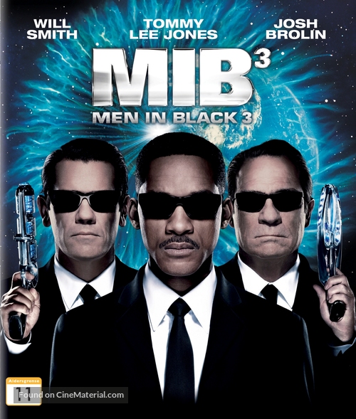 Men in Black 3 - Norwegian Blu-Ray movie cover