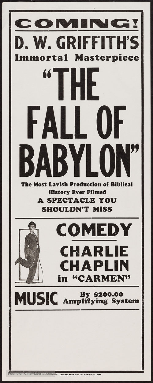 The Fall of Babylon - Movie Poster