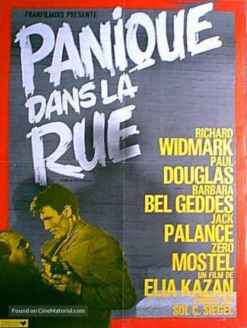 Panic in the Streets - French Movie Poster