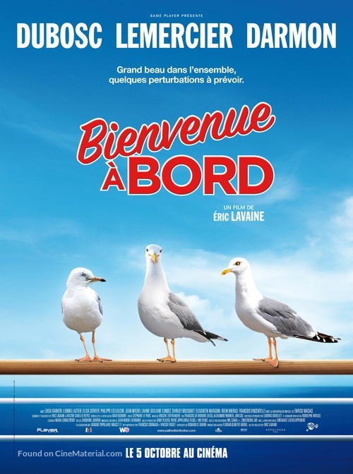 Bienvenue &agrave; Bord - French Movie Poster