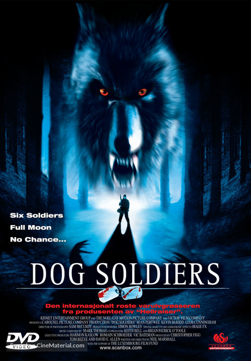 Dog Soldiers - Norwegian poster