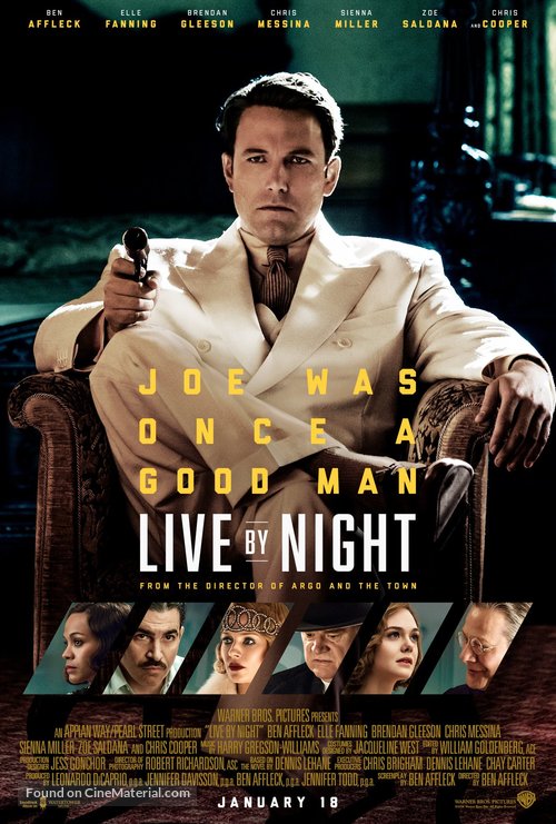 Live by Night - Philippine Movie Poster