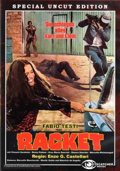 Il grande racket - German DVD movie cover