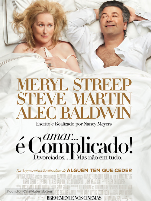 It&#039;s Complicated - Portuguese Movie Poster