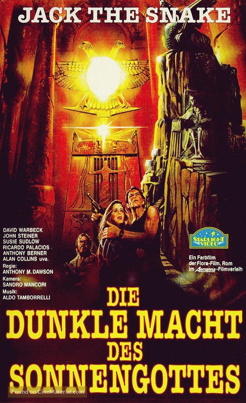 I sopravvissuti della citt&agrave; morta - German VHS movie cover
