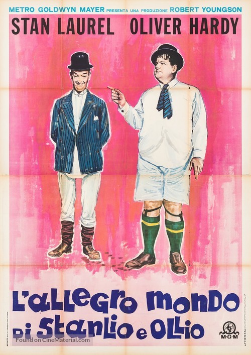Laurel and Hardy&#039;s Laughing 20&#039;s - Italian Movie Poster