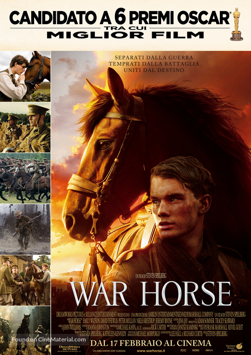 War Horse - Italian Movie Poster