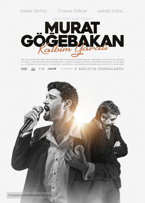 Murat G&ouml;gebakan: Kalbim Yarali - Turkish Movie Poster