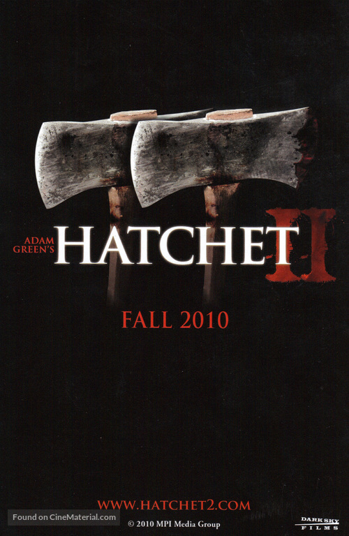 Hatchet 2 - Movie Poster