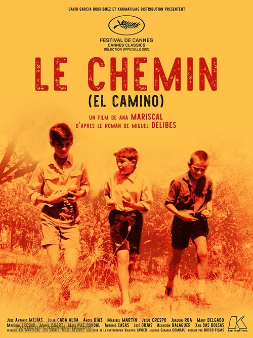 El camino - French Re-release movie poster