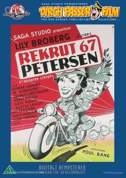 Rekrut 67, Petersen - Danish DVD movie cover