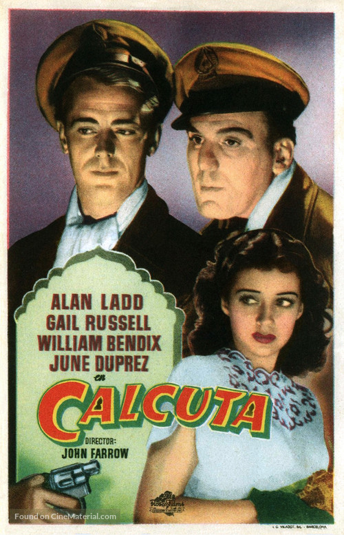 Calcutta - Spanish Movie Poster