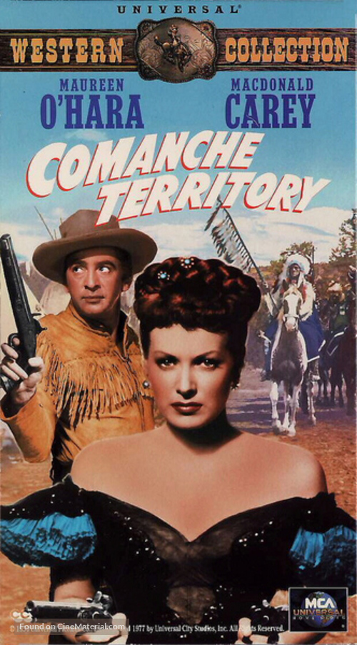 Comanche Territory - VHS movie cover