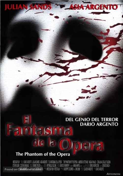 Il fantasma dell&#039;opera - Mexican Movie Poster