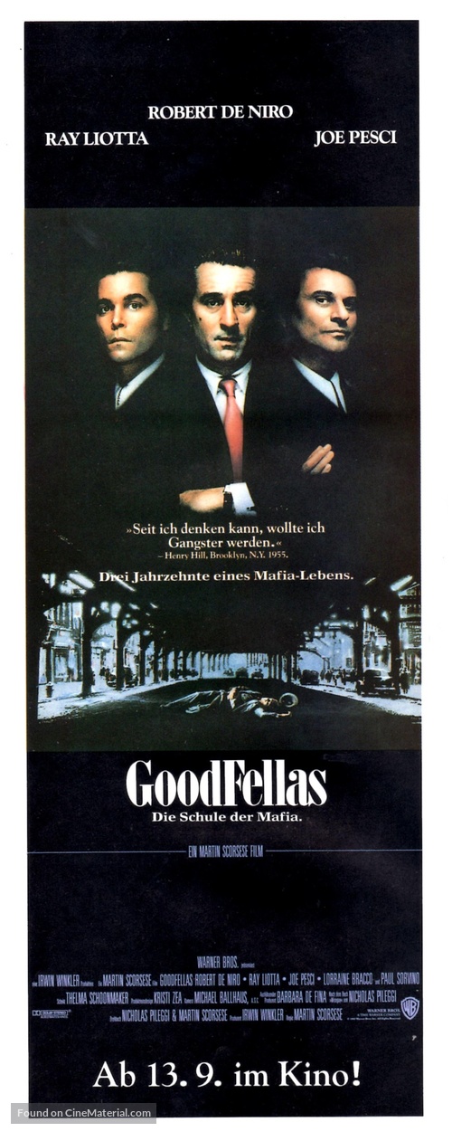 Goodfellas - German Movie Poster