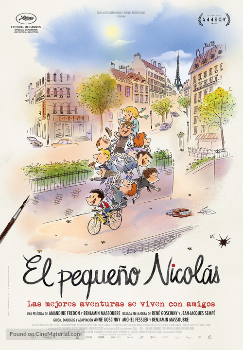 Le Petit Nicolas - Qu&#039;est-ce qu&#039;on attend pour &ecirc;tre heureux ? - Spanish Movie Poster