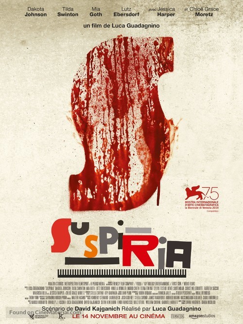 Suspiria - French Movie Poster