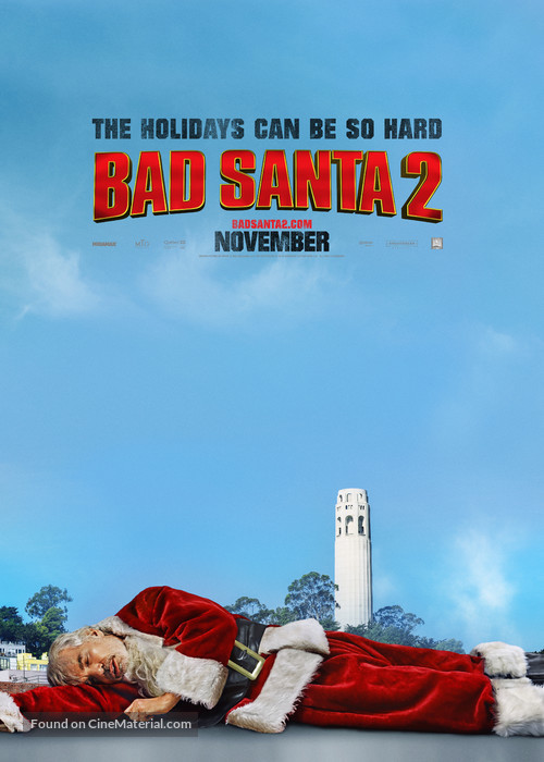 Bad Santa 2 - Canadian Movie Poster