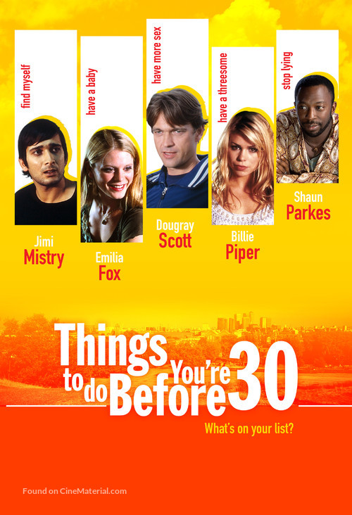 Things to Do Before You&#039;re 30 - poster