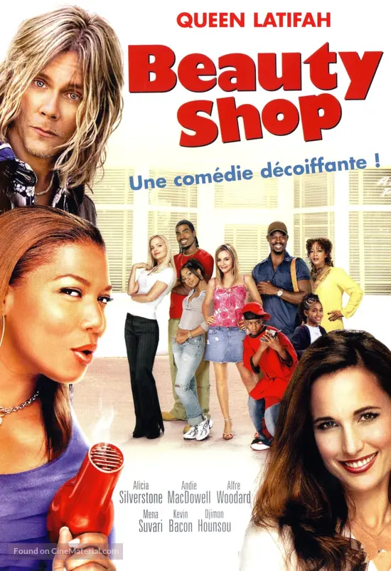 Beauty Shop - French DVD movie cover