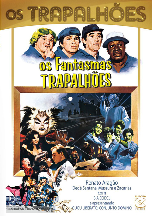 Os fantasmas Trapalh&otilde;es - Brazilian DVD movie cover