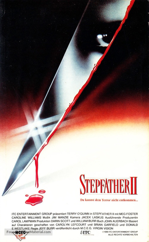 Stepfather II - German VHS movie cover